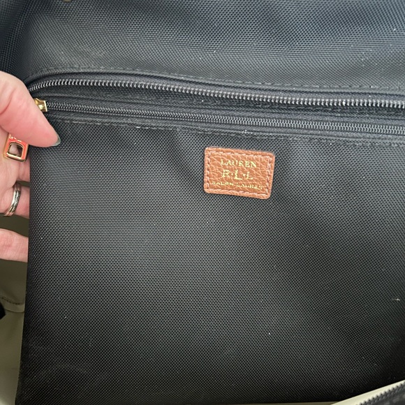 Ralph Lauren Black Nylon Bainbridge Shopper - Picture 4 of 8